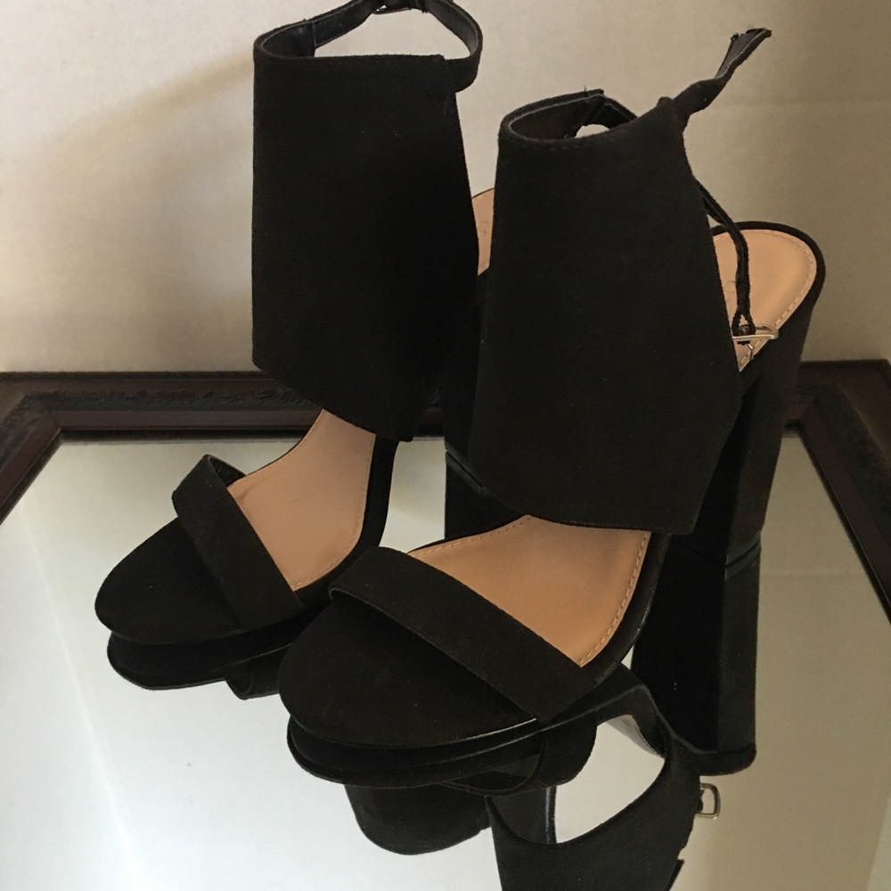 Black heels